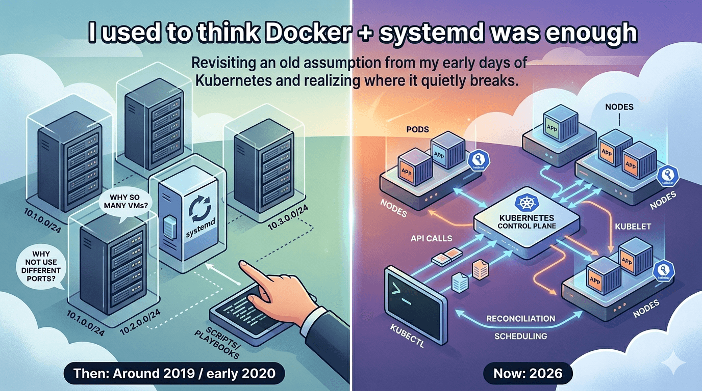 I used to think Docker + systemd was enough